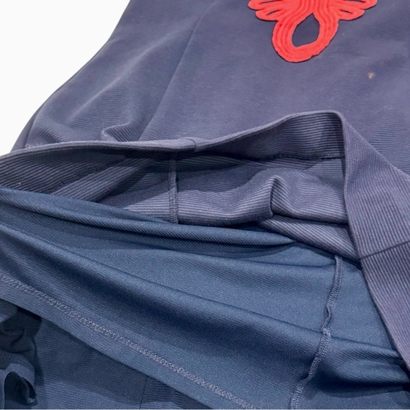 Lilly Pulitzer Womens Janice Sleeveless Dress Navy & Coral Hard to Find Size XL - Picture 8 of 14